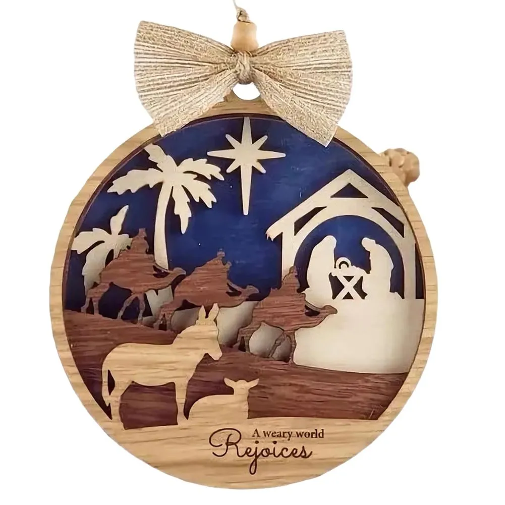 Wooden Christmas Decorations Christmas Tree Decorations A
