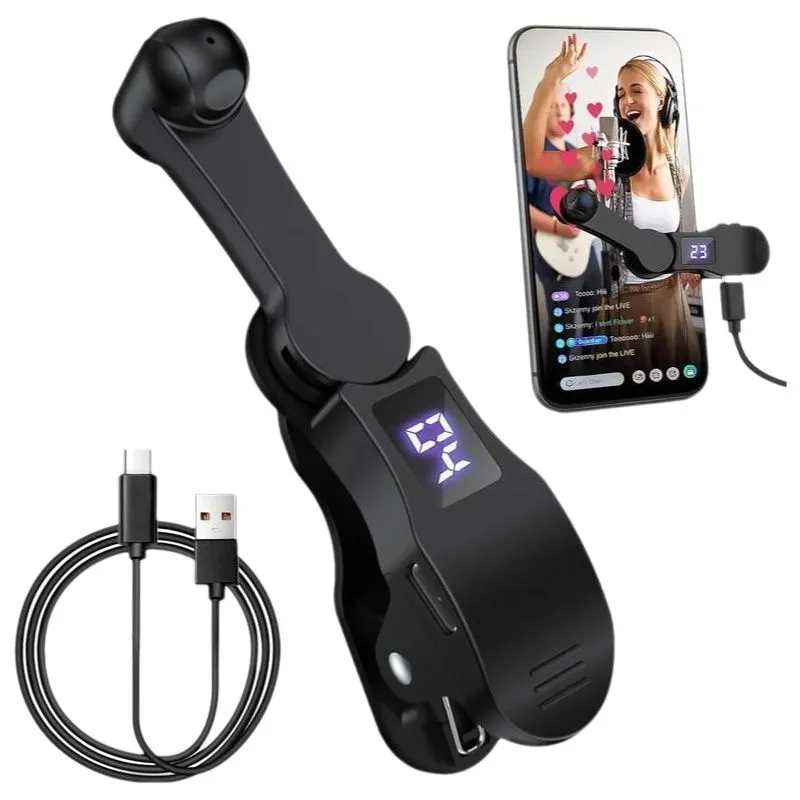 Smartphone Auto Clicker, Mobile Screen Automatic Cellphone Android iOS, - Black with Digital Display