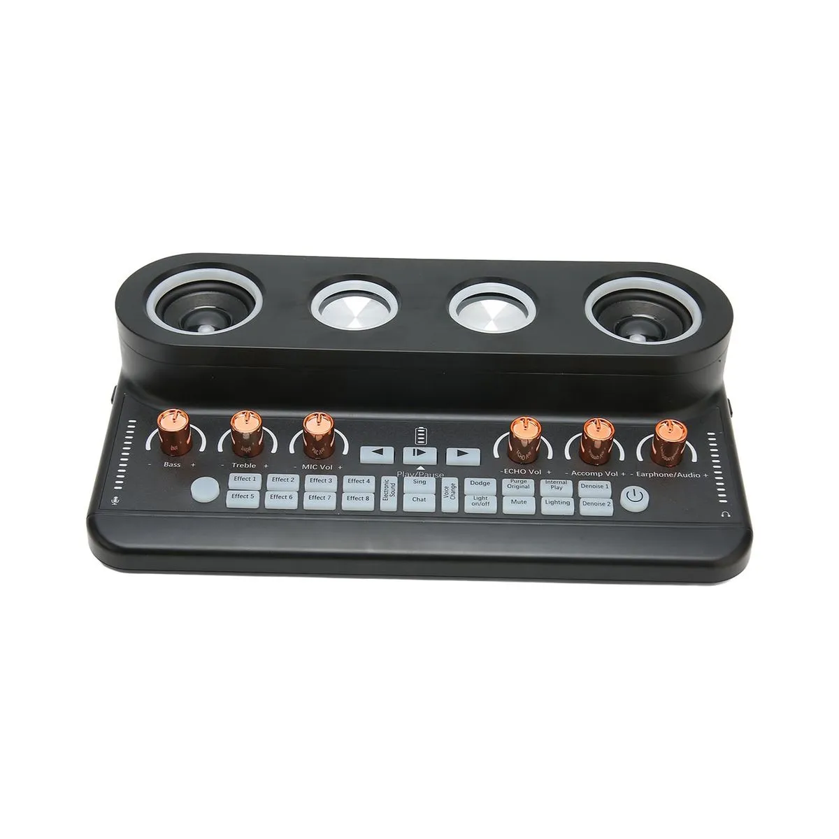 Podcast Kit, Soundboard, Mic, Black