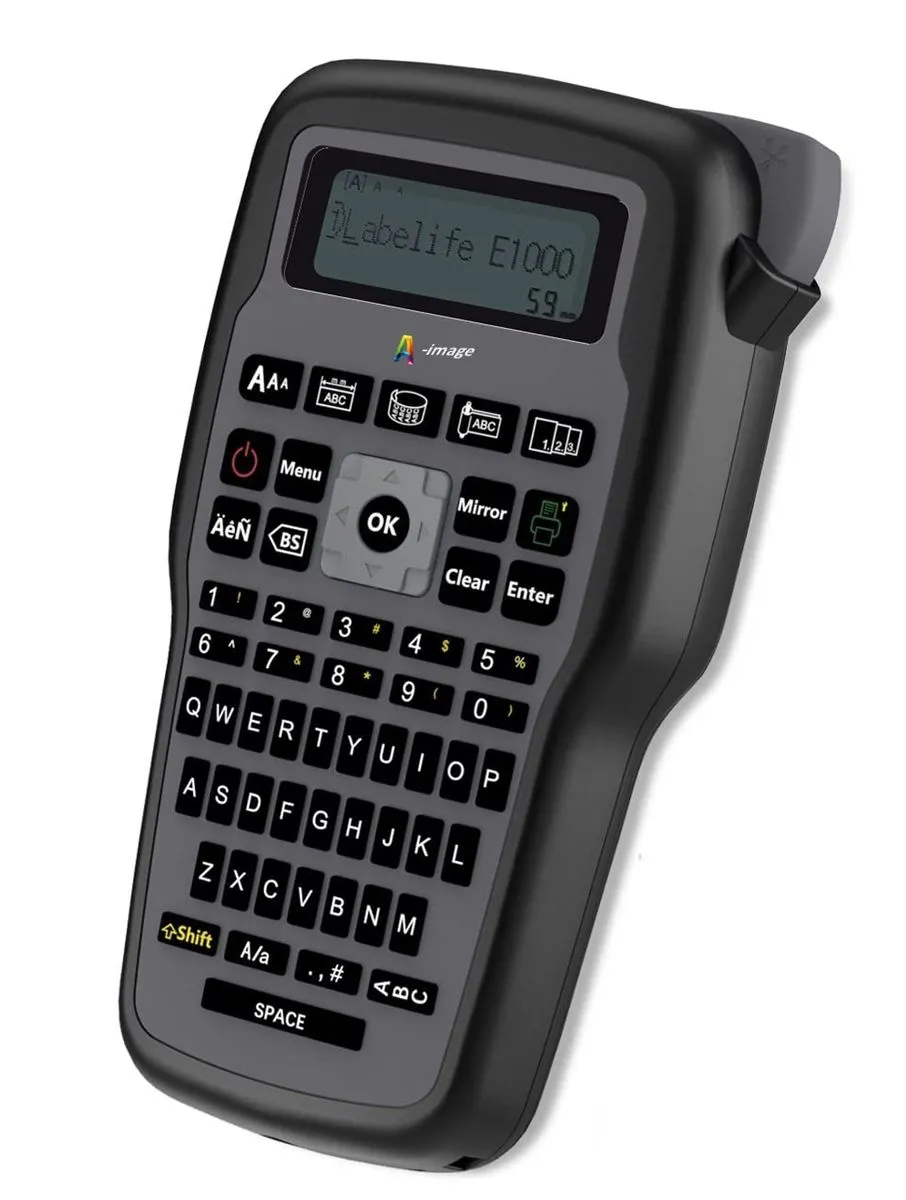 Labeling machine Maker professional Compatible Any Brother tapes