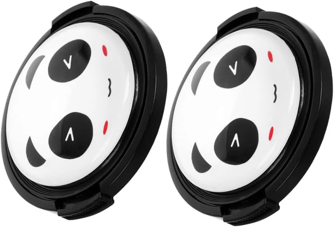 Camera Lens Cap With Panda Pinch Cover Protective Lens Guard