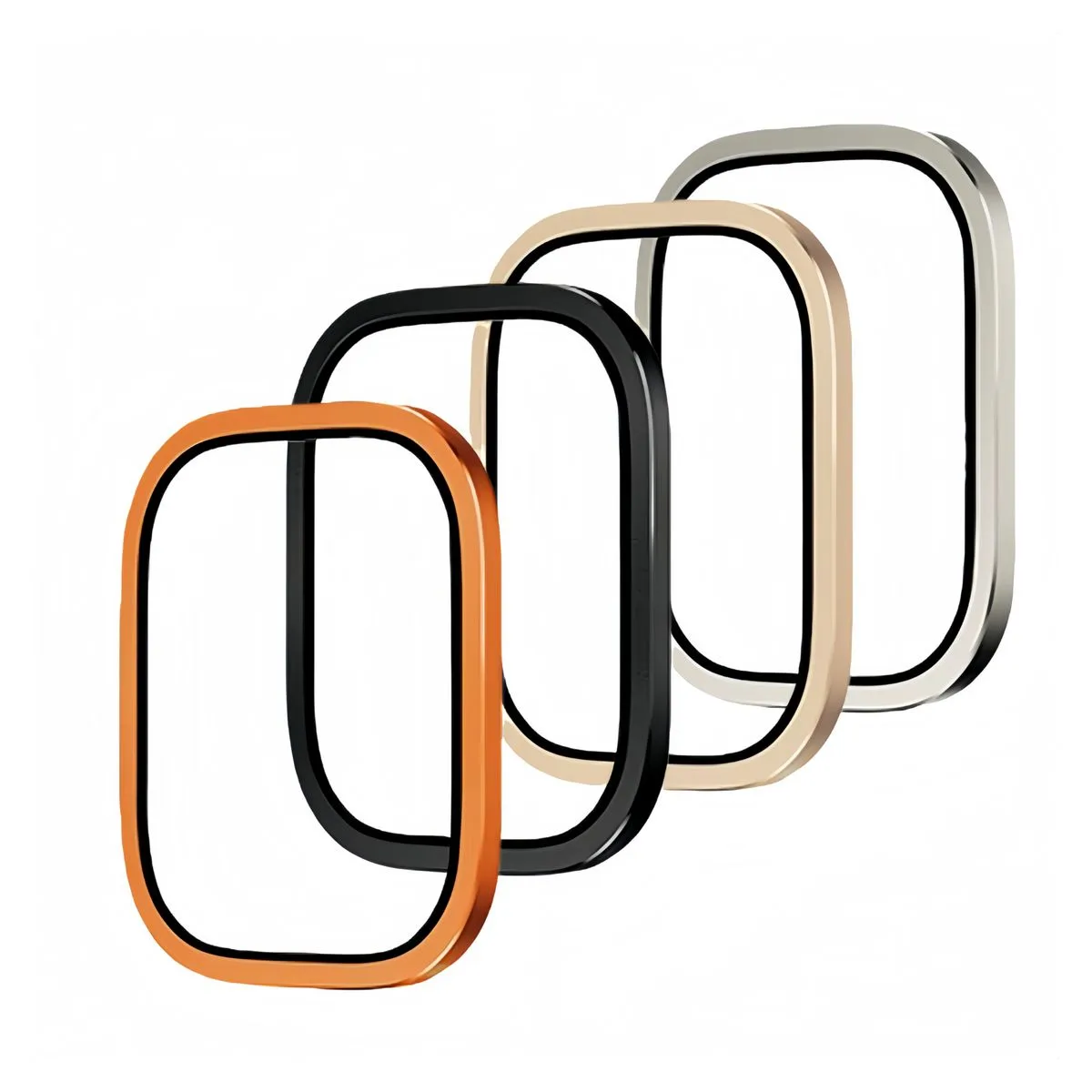 Multicolor 49mm Titanium Screen Protector Compatible With Apple Watch Ultra