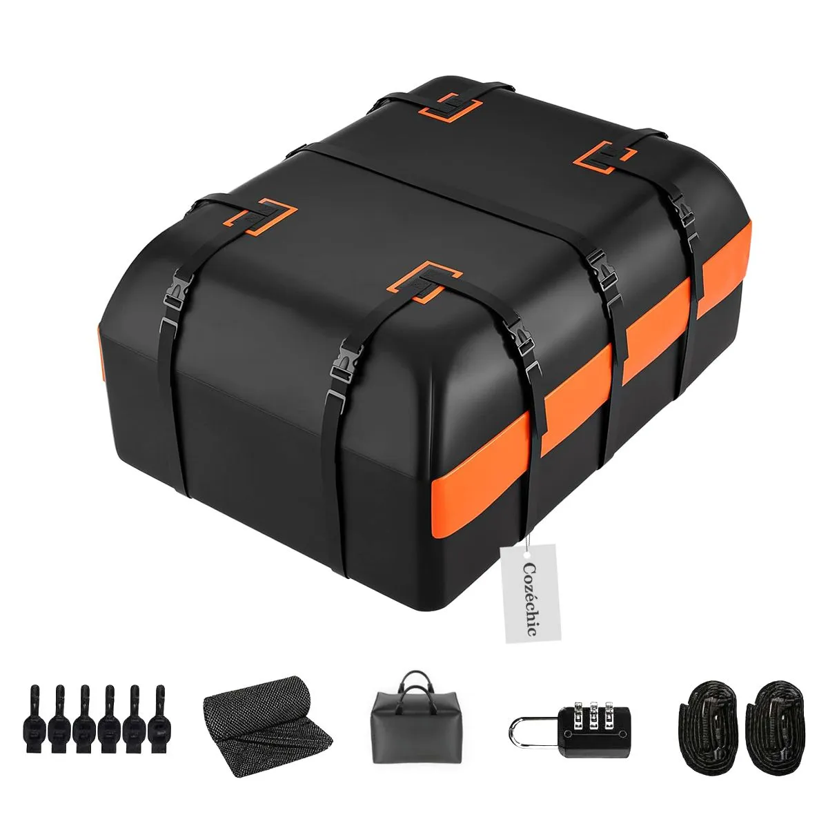 Cozéchic - 594L Car Rooftop Cargo Carrier Waterproof Car Roof Luggage Bag