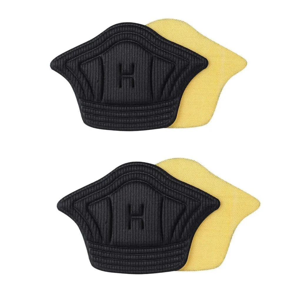 Volamor - 2 Pairs 0.5mm Heel Cushion Inserts for Men & Women - Black