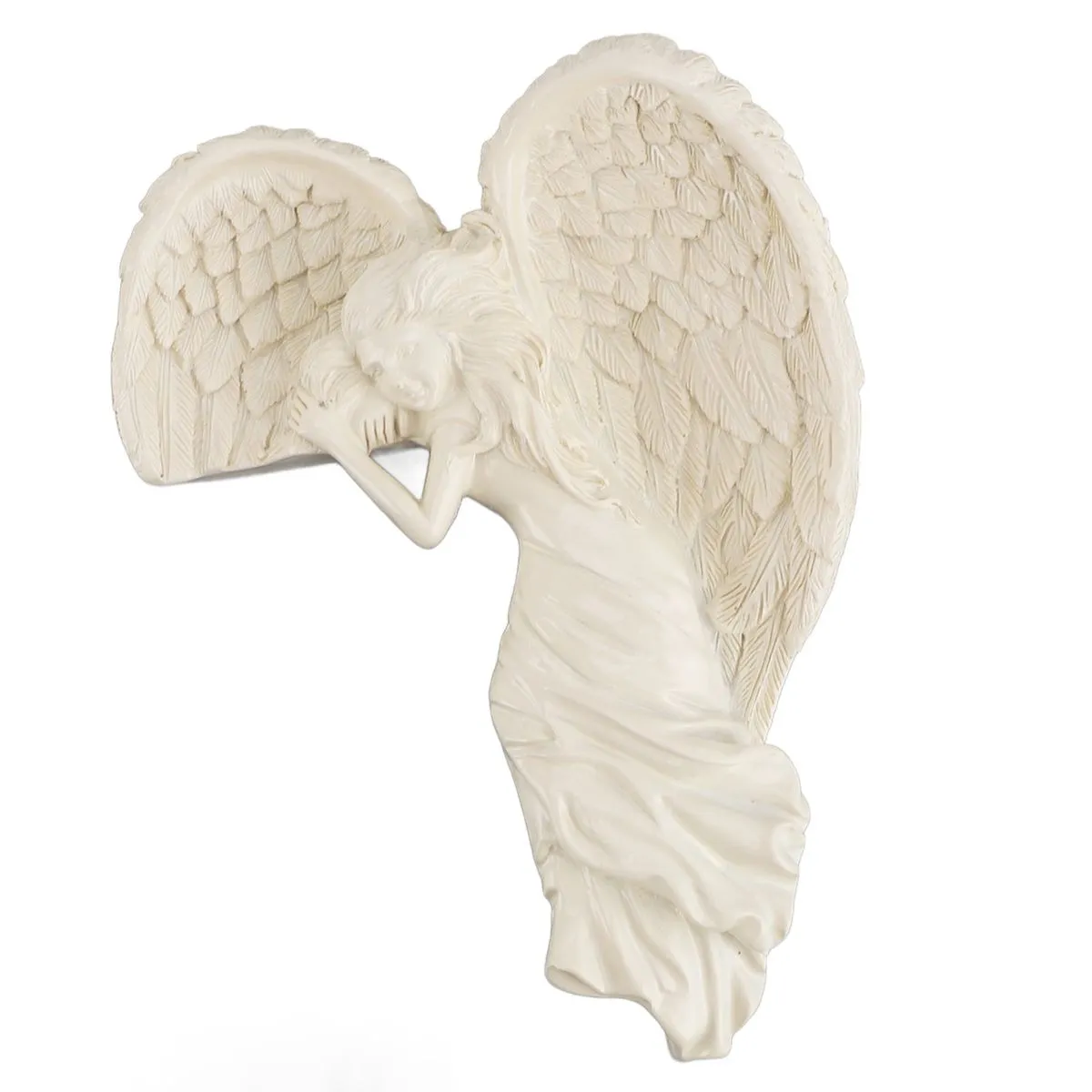 3D Angel Corner Wall Decor Compatible with Living Room