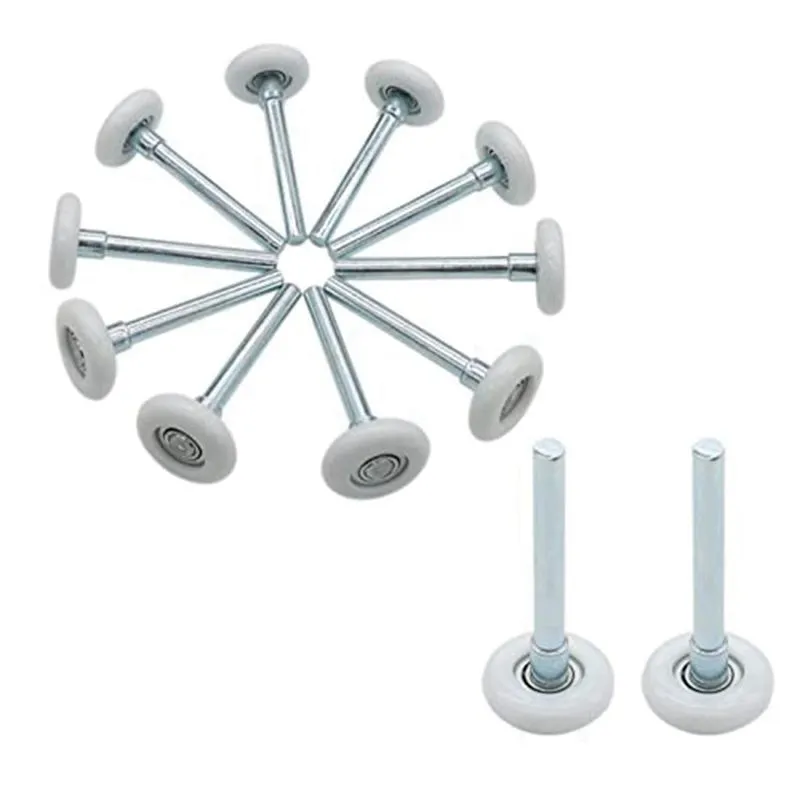 12 Pcs 1.8Inch Nylon Garage Door Roller 4Inch Compatible with Universal