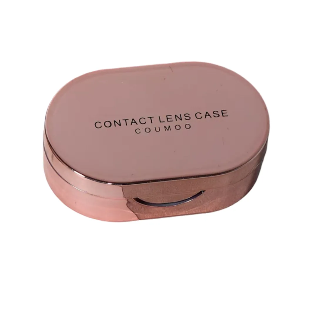 The Metal Contact Storage Container - Pink