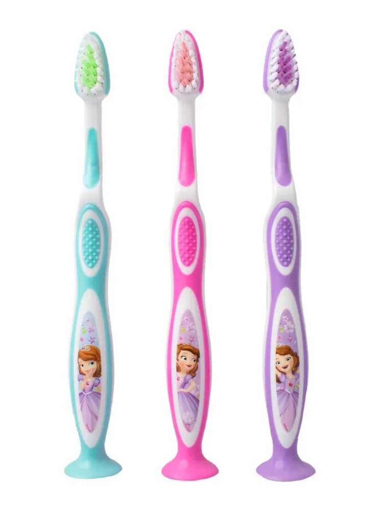 SOFIA THE FIRST By DISNEY Official Licensed Kids Toothbrushes - 3 Pack