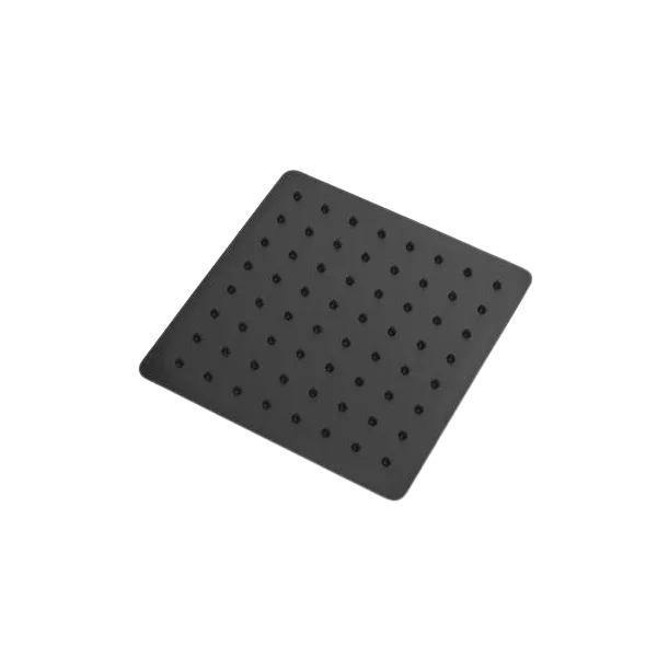 Kessler Shower Head Square Matt Black - 150mm