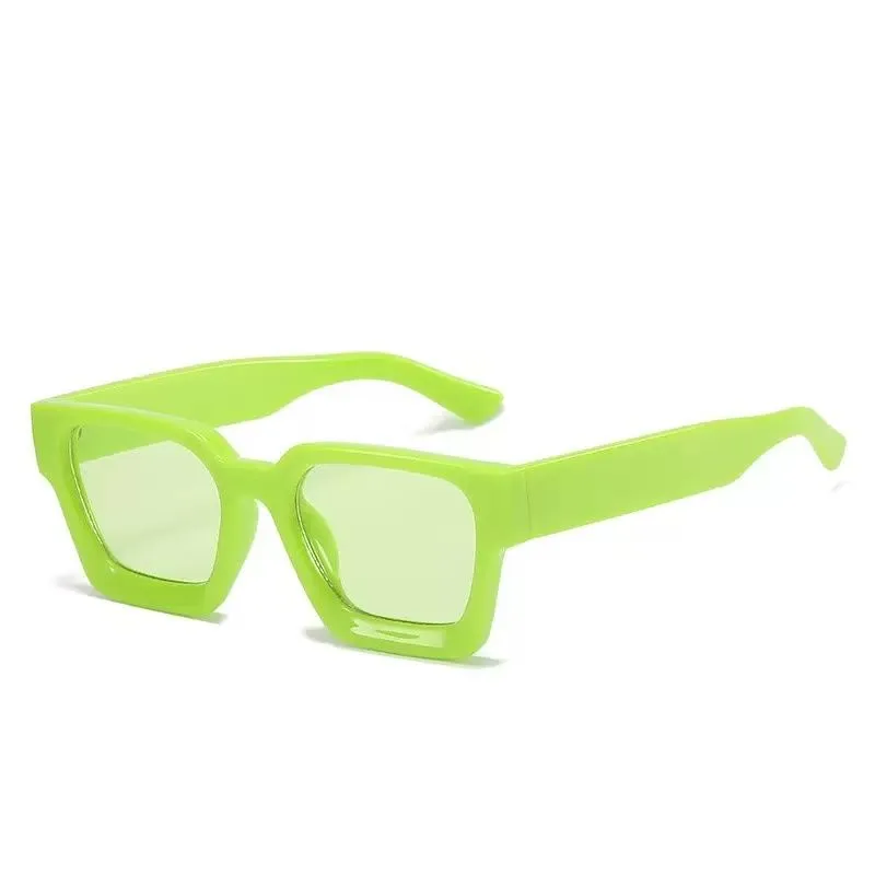 Sunglasses Trendy Square Frame Glasses