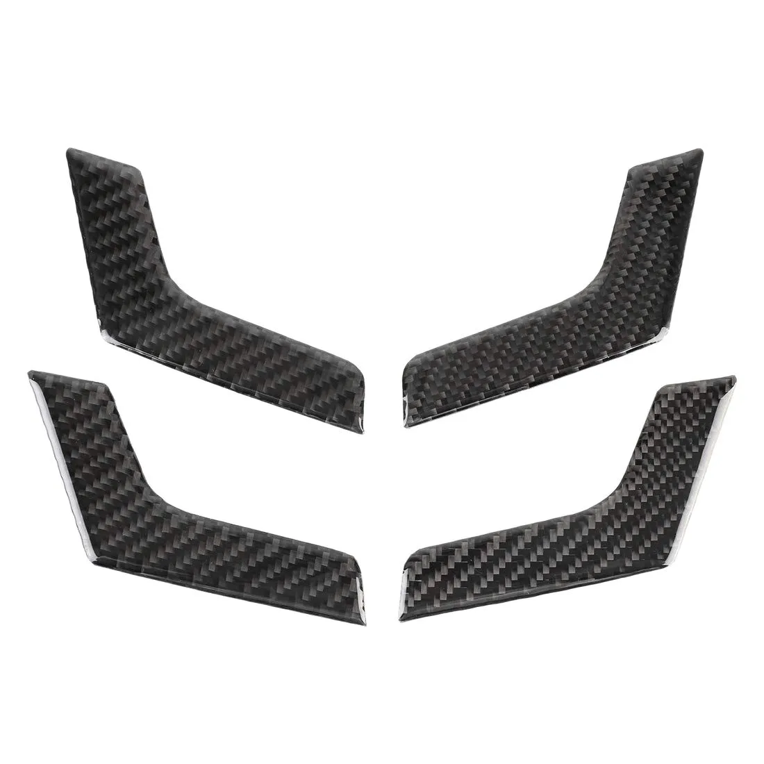 4 PCS Car Door Inner Handle Panel for W204 Decoration