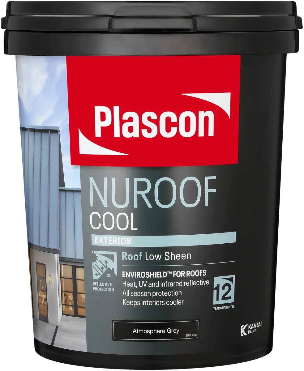 Plascon Nuroof Cool Acrylic Roof Paint Low Sheen 20L - Antique Red