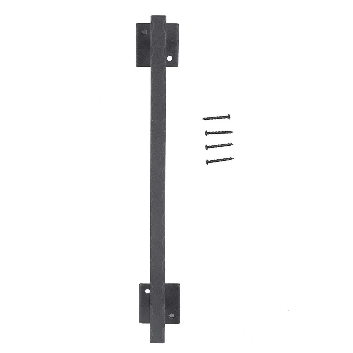 Frosted Carbon Steel Sliding Door Pull for Garage and Cabinets