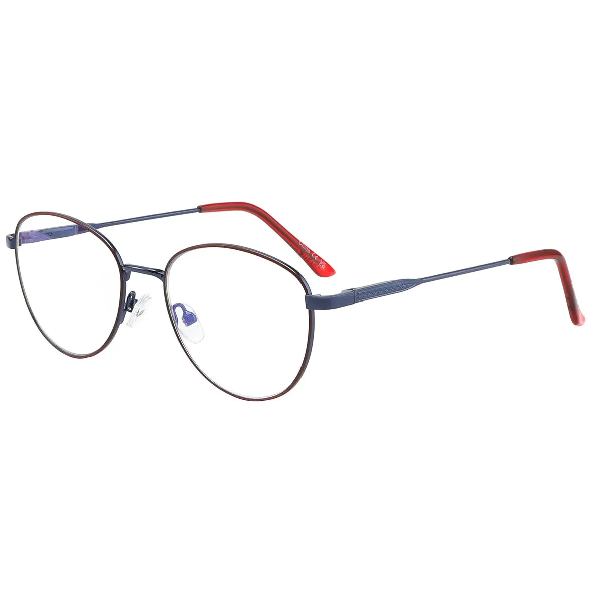 Sophie Moda - Anti-Blue Light Glasses: Odyssey - Blue