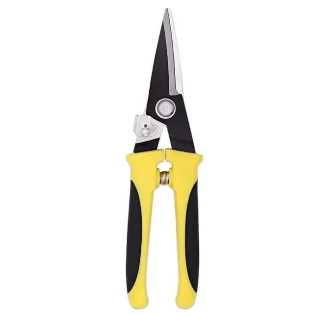 Multi-Use Plastic Handle Garden Shears -High Quality Pruning & Cutter