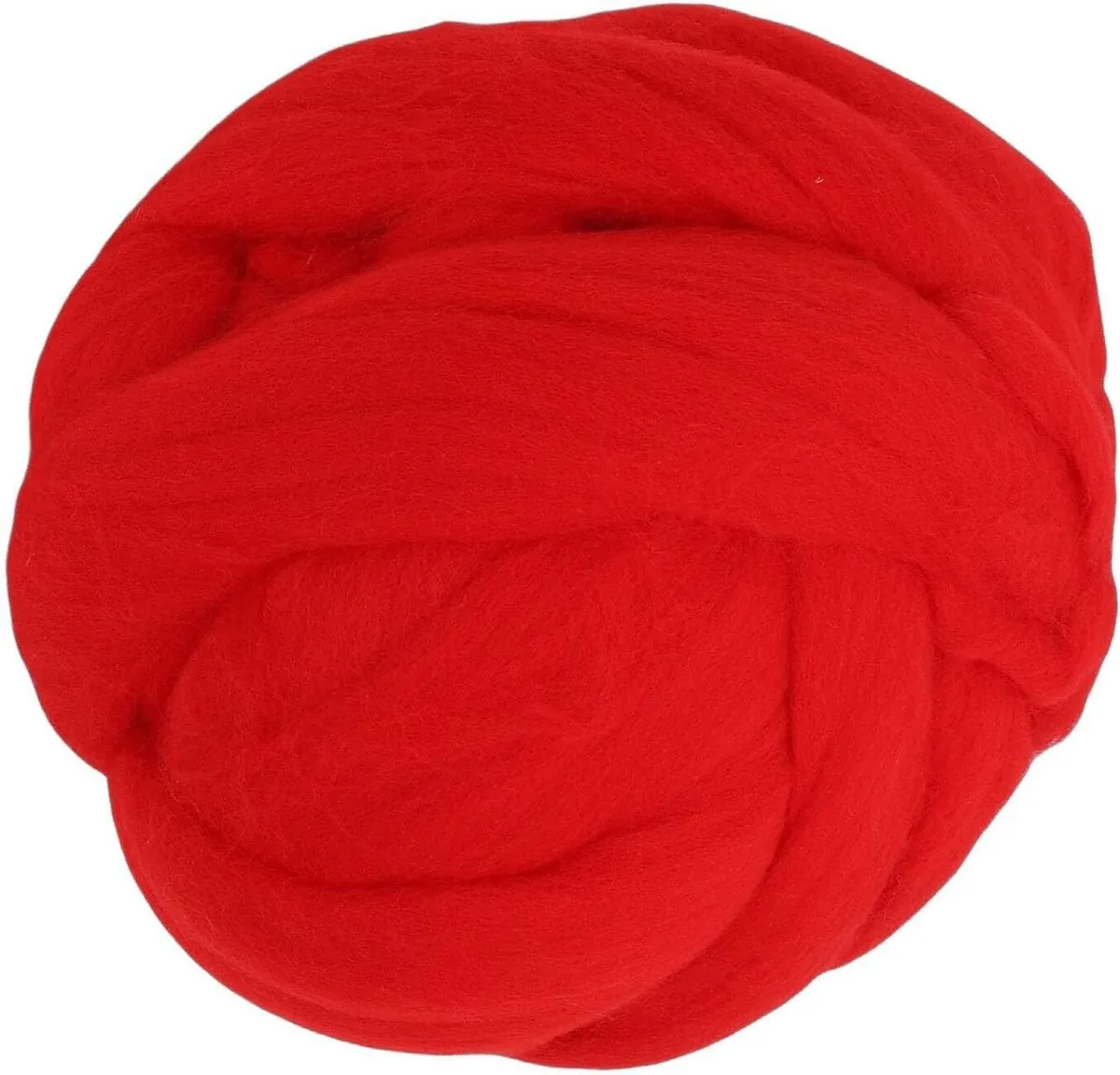 Wool Roving, Luxurious Soft 200g for Needle Felting Hand Spinning Weaving