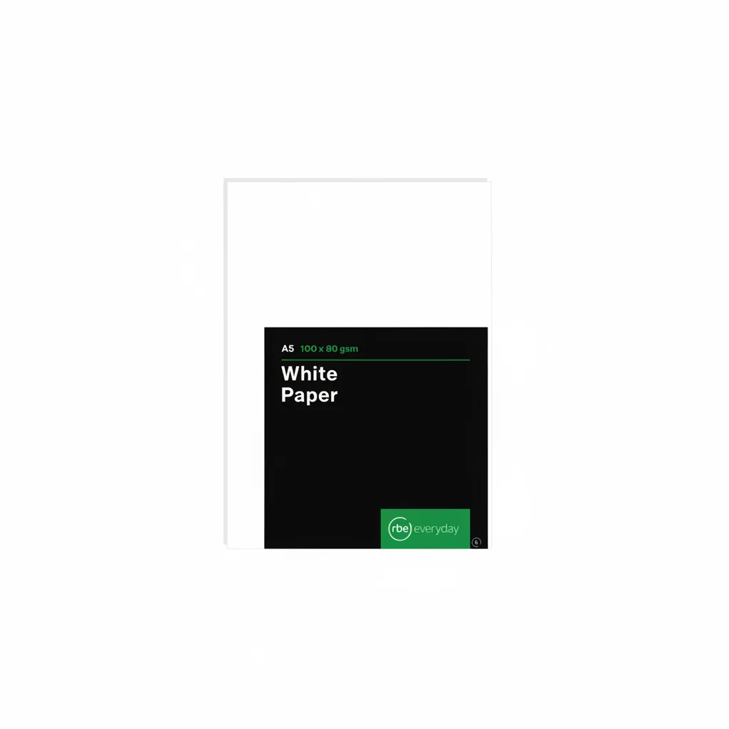 A5 White Printer Paper - 80g, 500 Sheets