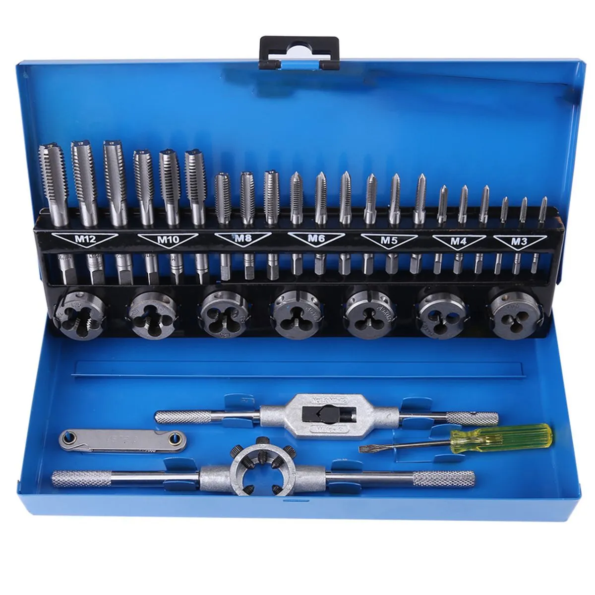 Tap and Die Set 32pcs M3-M12 Coarse Thread