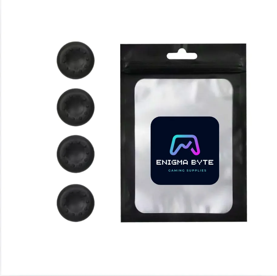 ENIGMA BYTE Joystick Grips Compatible with PS5/ PS4/ Xbox - Black