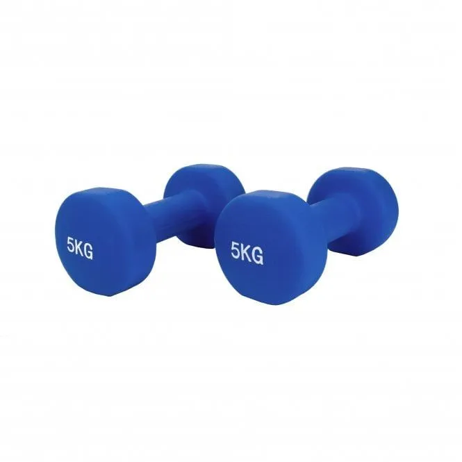 SD Fitness - 5kg Dumbell Set - Blue