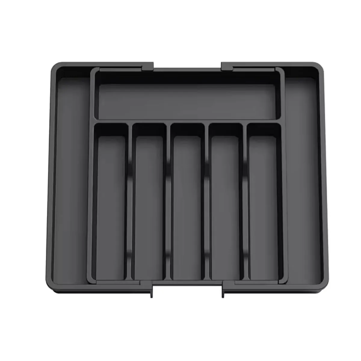 Expandable Drawer Organizer Tray Plastic Cutlery Utensil Organizer