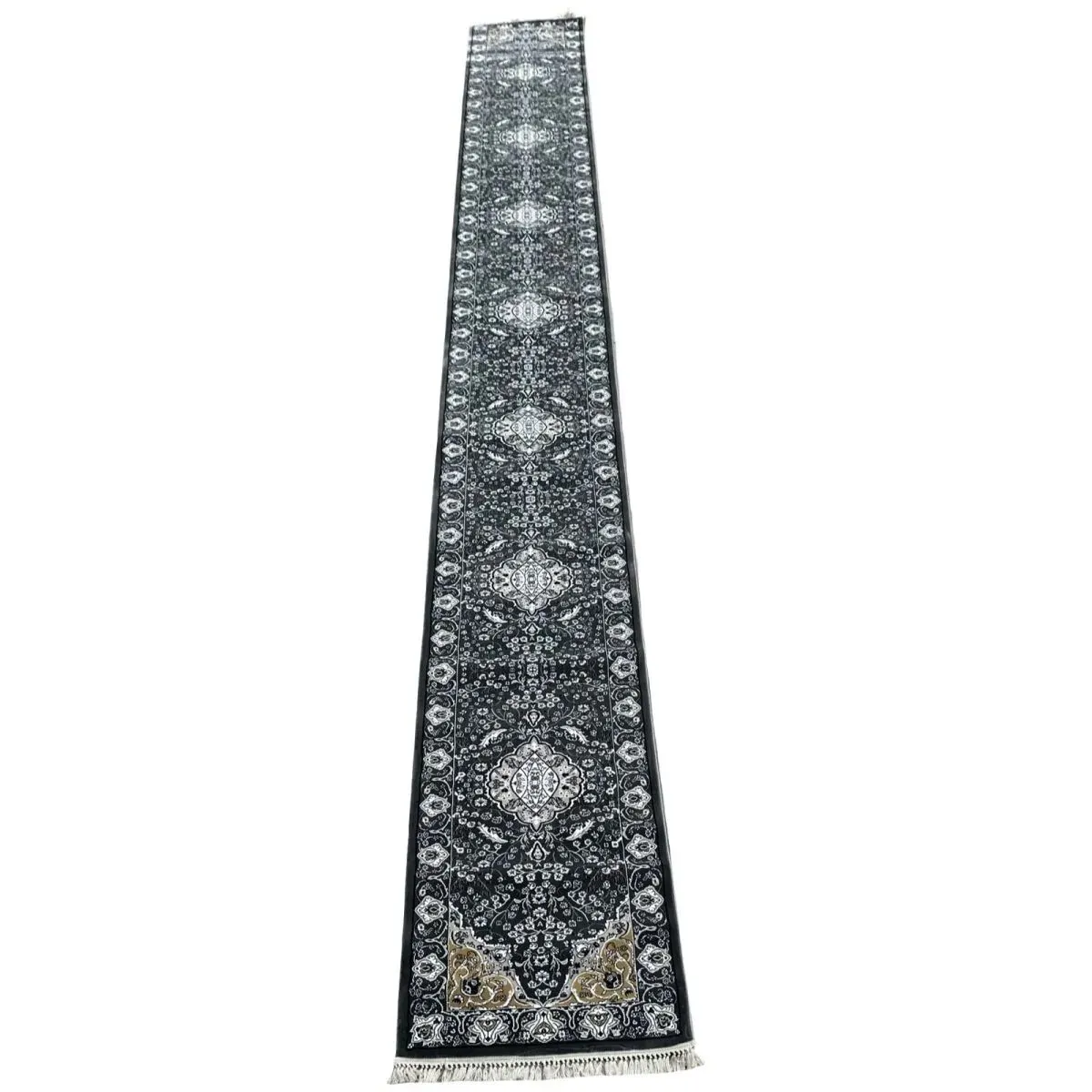 Persian Grey Machine-Woven Tabriz Style Thick Passage Runner/Rug \800x80cm