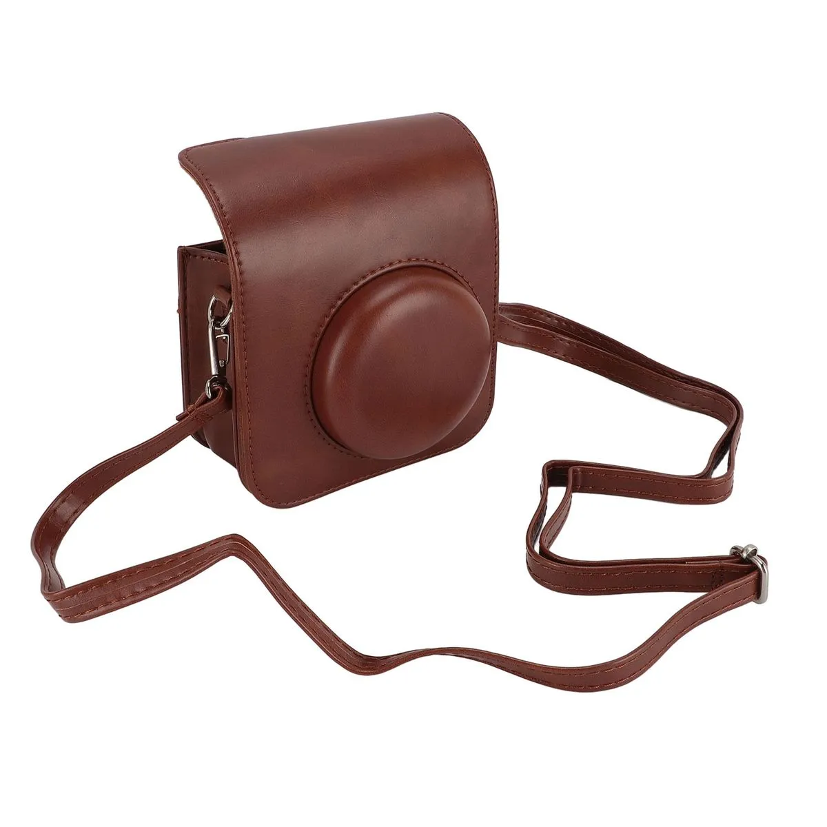 Brown PU leather camera bag for Mini12