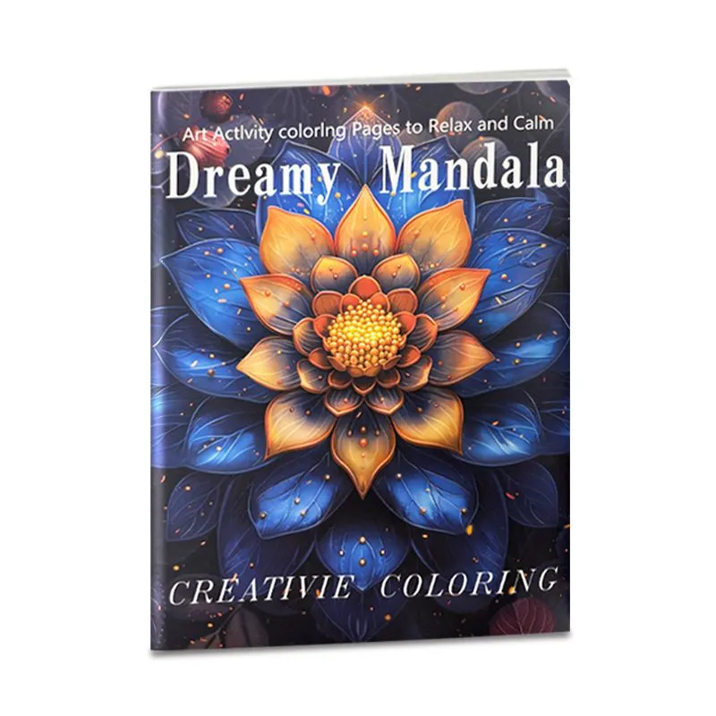 Stress Relief Colouring Book: Adult & Kids' Relaxing Original Art Q006