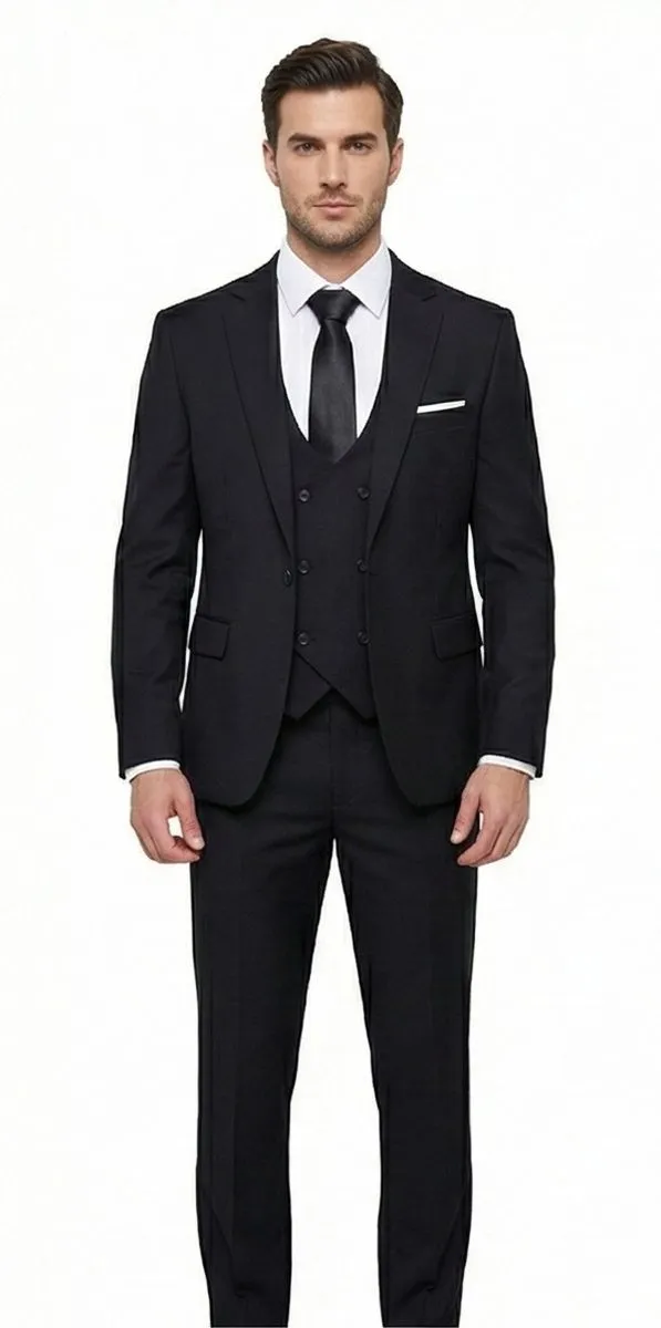 Lively Men's 3-Piece Formal Suit Set - Three Piece