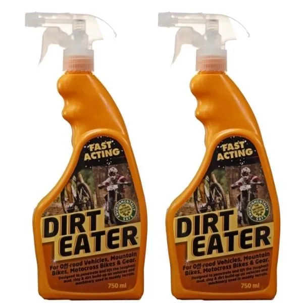Fast Acting Dirt Eater Vehicle Cleaning Solution - 750ml (Pack of 2)