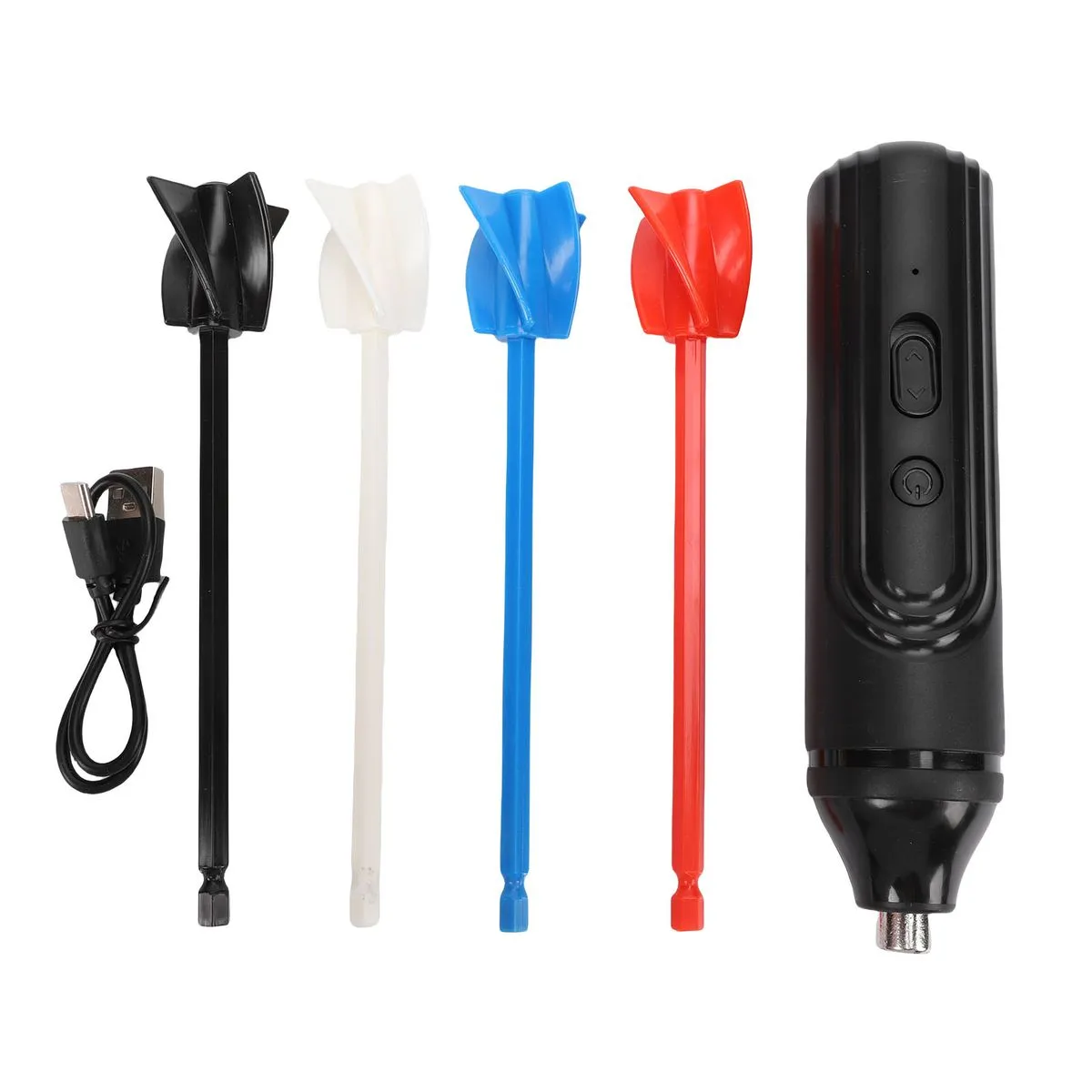 Handheld 4-Pole PVC Rechargeable Brushless Electric Resin Mixer