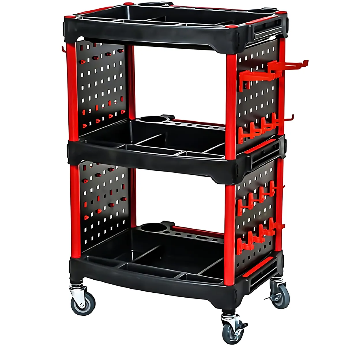 Car Detailing Tool Cart Mechanic Tool Trolley Garage Tool Trolley