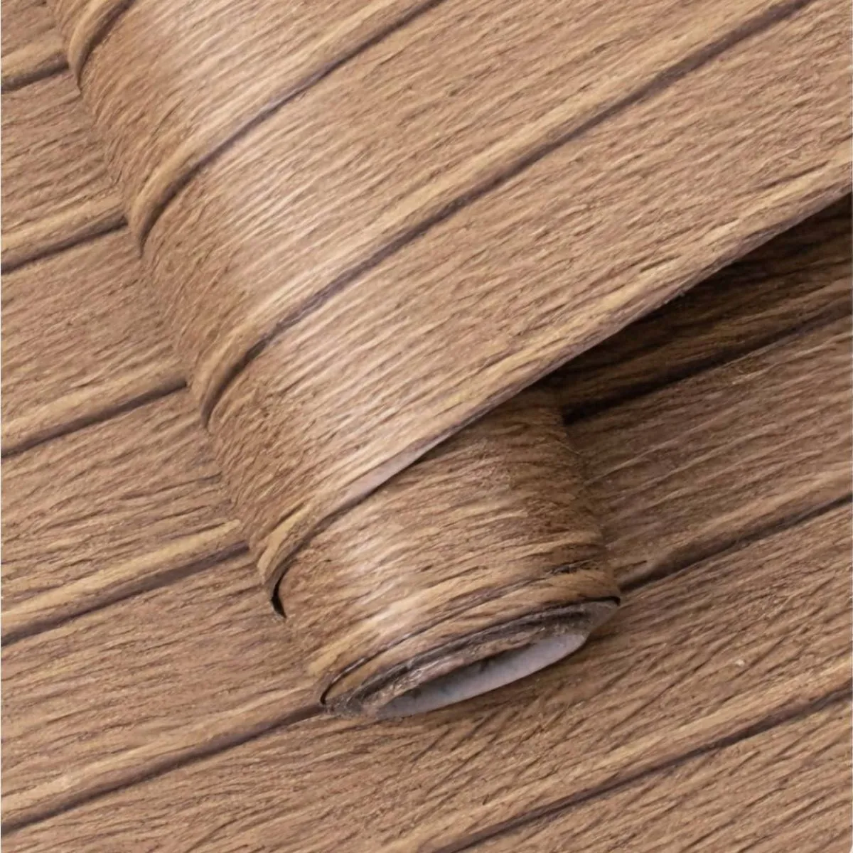 Wallpaper Roll 10Mx45CM Peel and Stick Wood Grain Wall Paper Self Adhesive