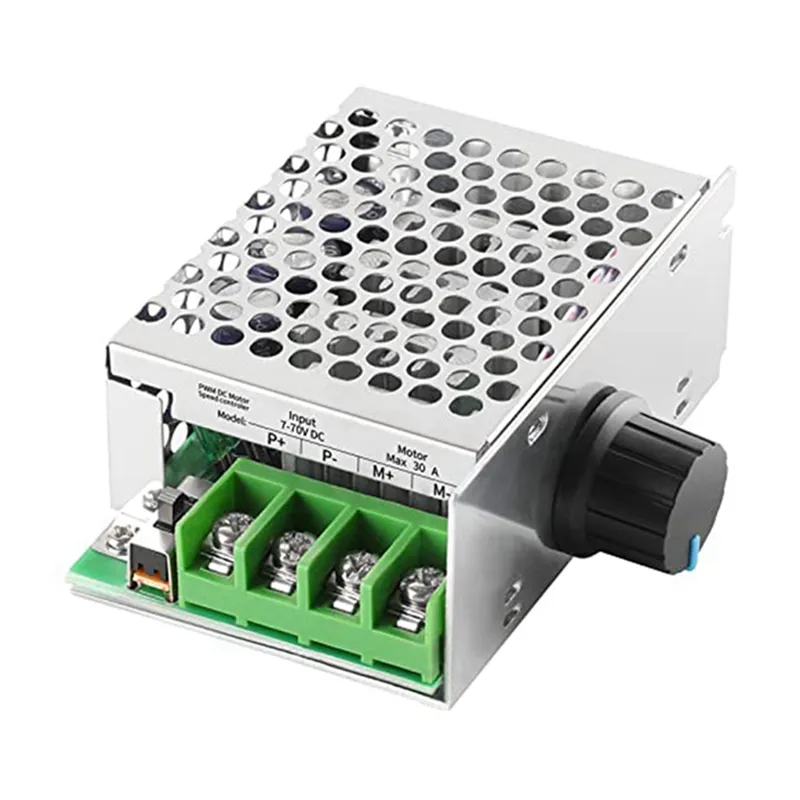 Dc Motor Speed Controller Pwm Controller 7-70V 30A Compatible with None