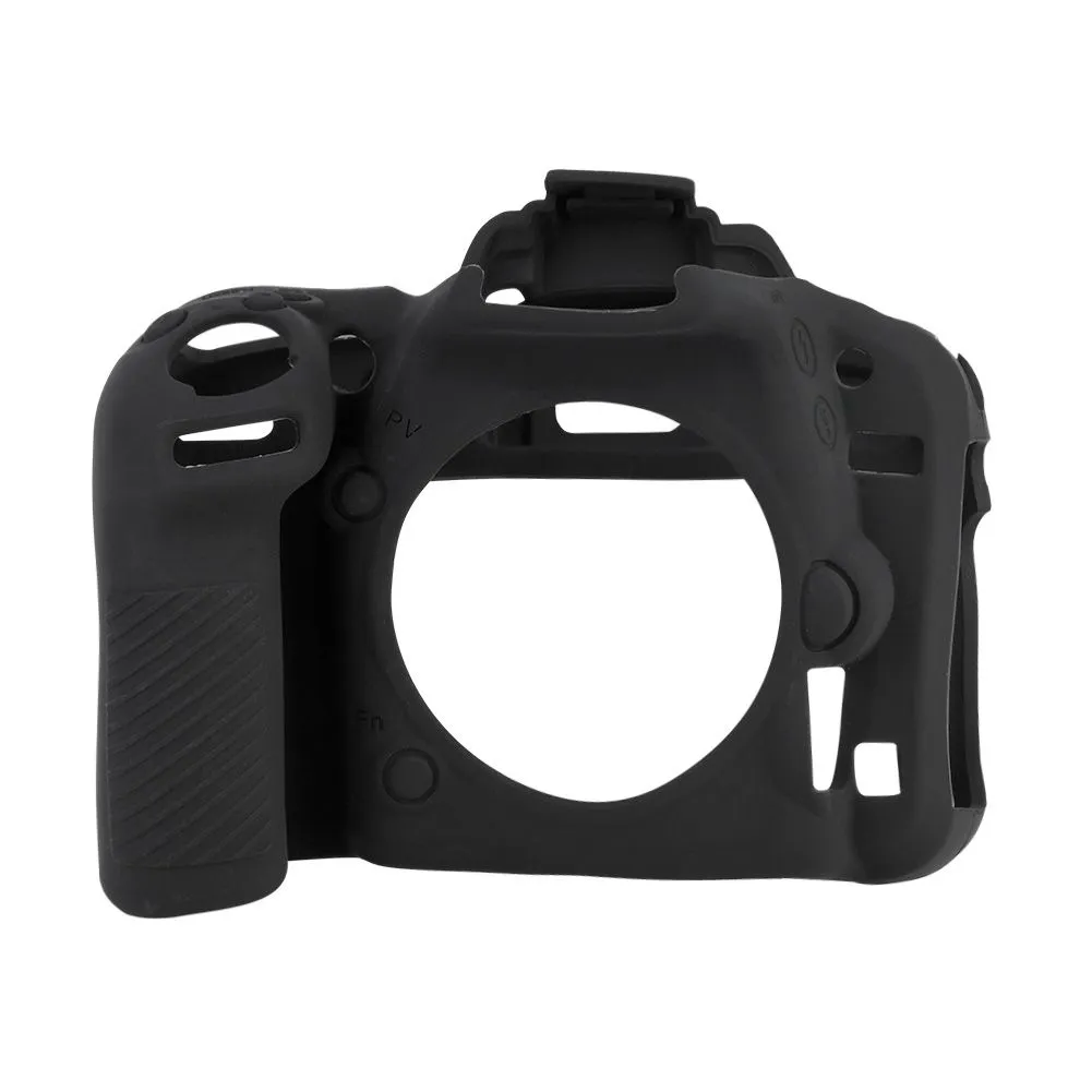 Camera Silicone Cover Compatible with Nikon D750, Black Protective Case