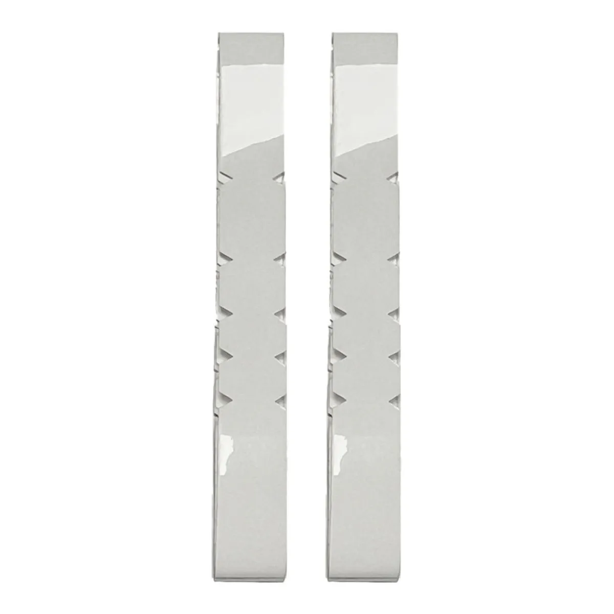 Pickleball Paddle Protective Edge Tape TPU Clear 2 Pieces 76x2.7cm
