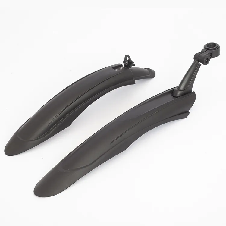 Set of Mountain Bike Fenders - Black Plastic