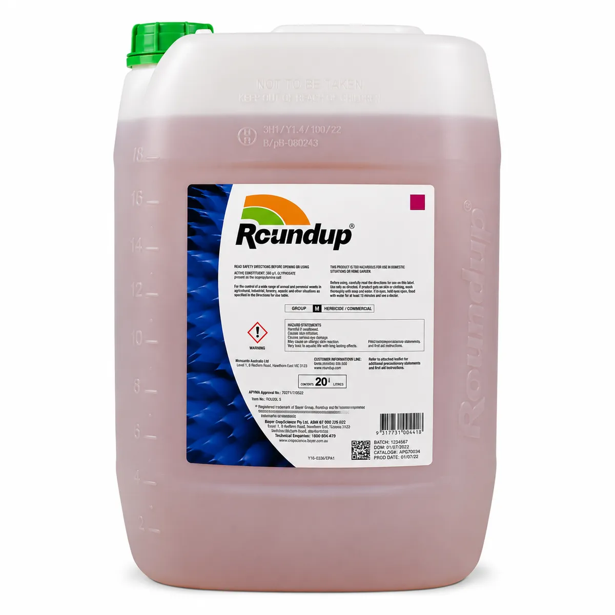 Weed Killer 20L ROUND20000