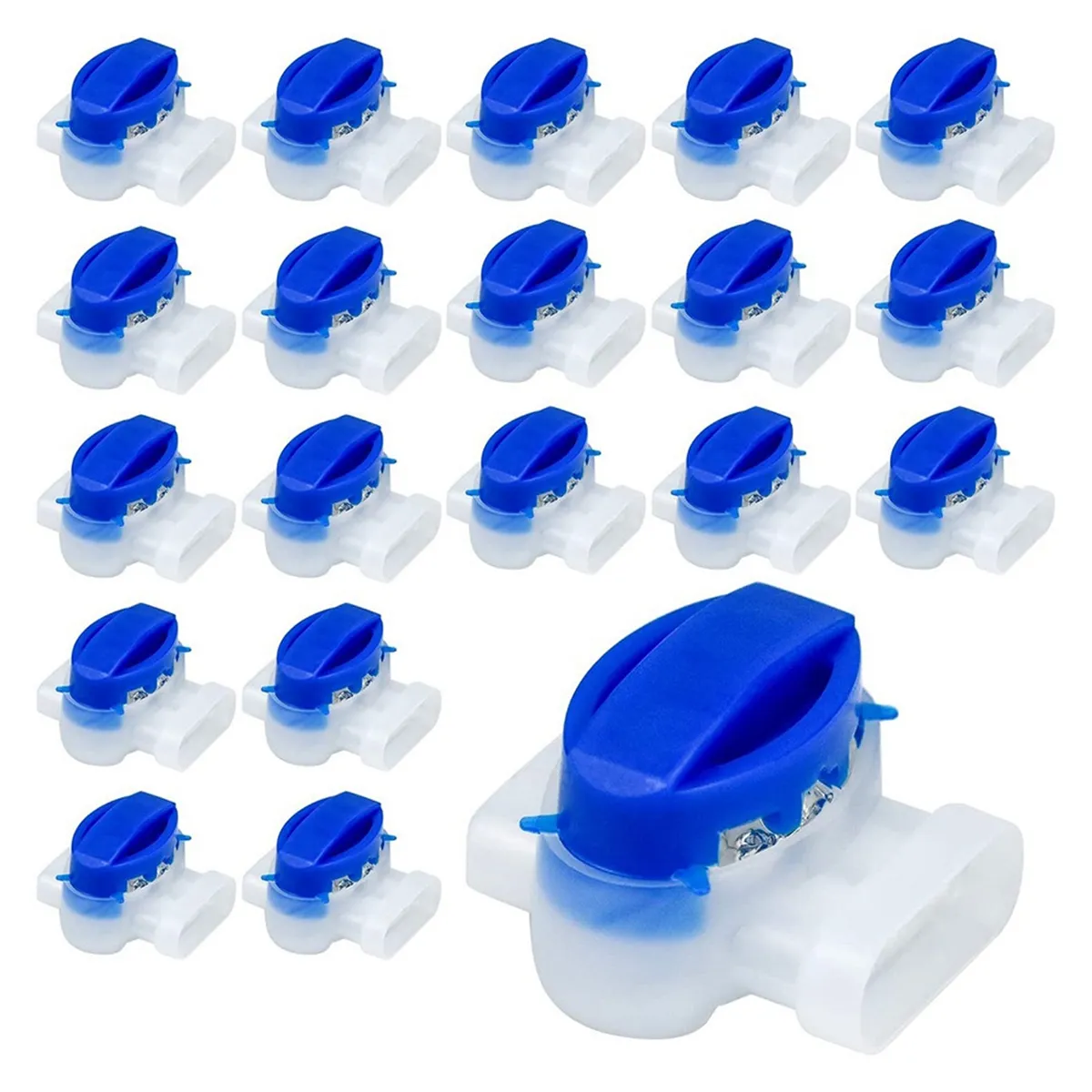 100Pcs Waterproof Cable Wire Connectors Robotic Lawnmower Connectors