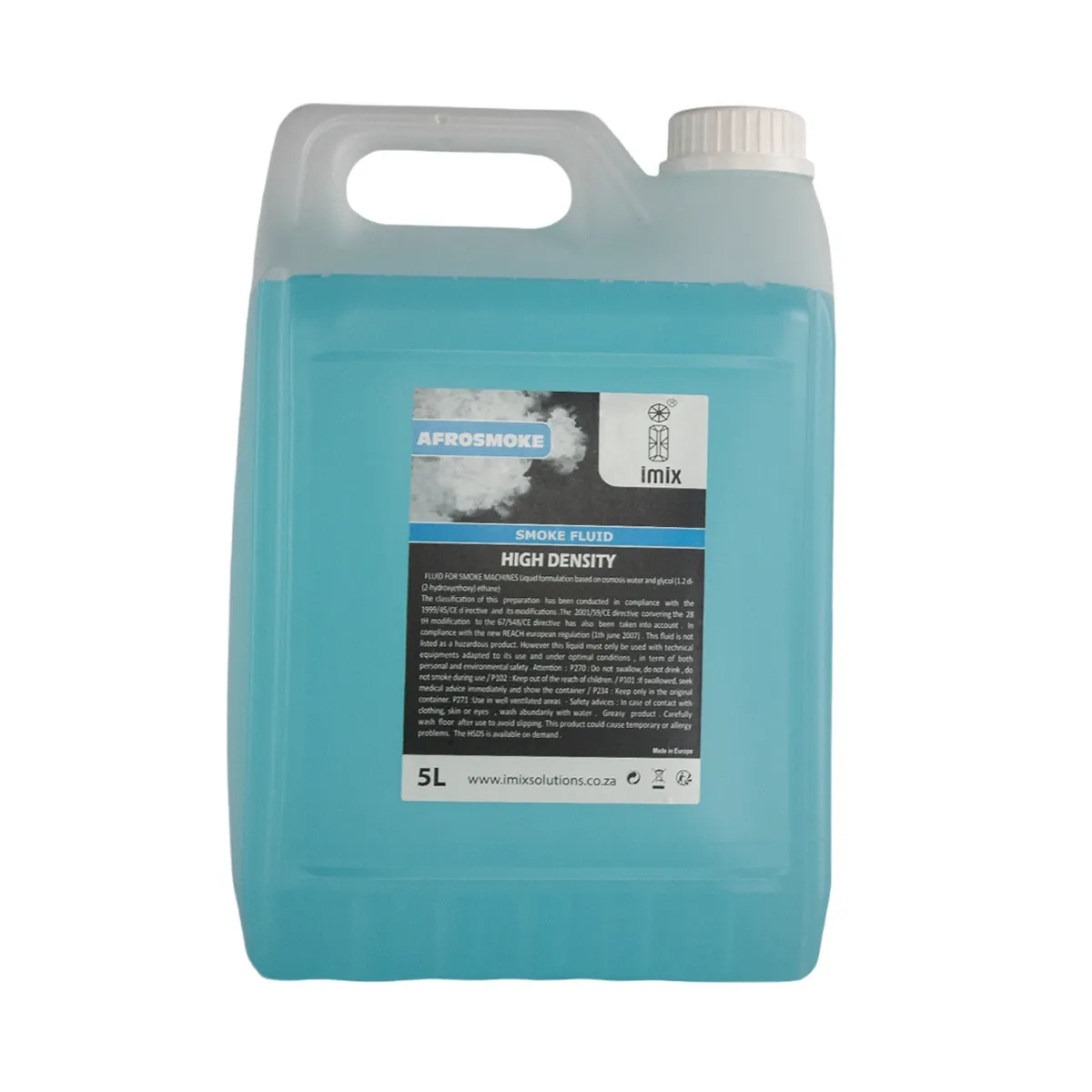 SFAT Afrosmoke High Density Smoke Fluid (5L) non-toxic ingredients