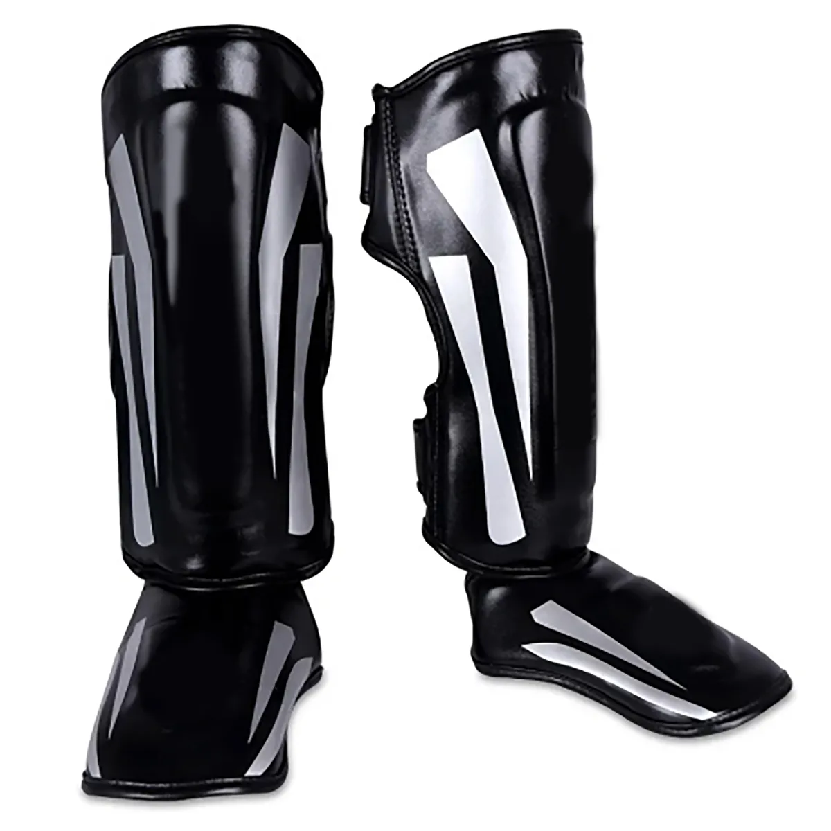 Shin Guards Kickboxing Muay Thai MMA Training Leg Instep Protection Pads