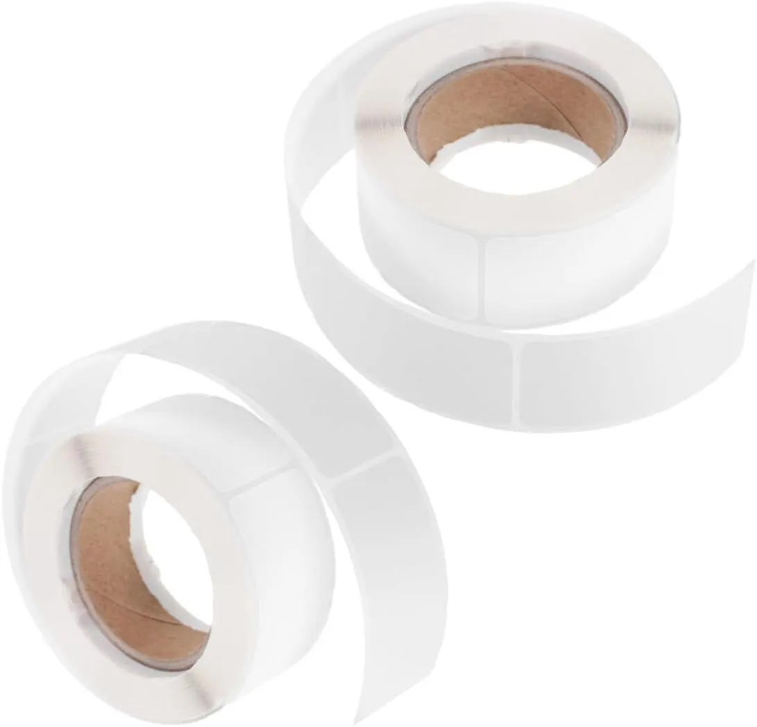 2rolls Removable Freezer Labels Blank Stickers for Food Storage Easy Peel