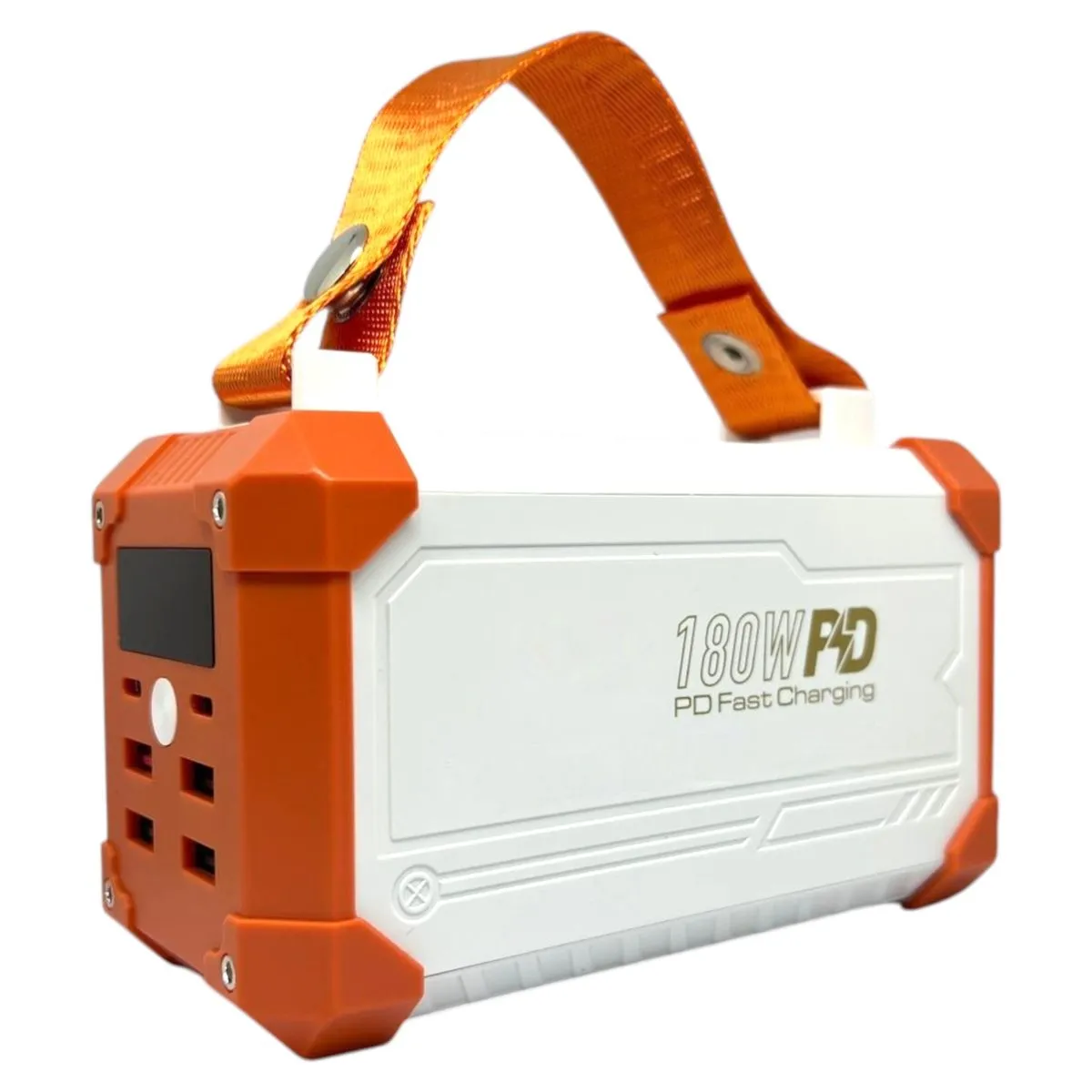 2 in 1 60000mAh PowerPlan |180W PD Fast Charge |4 Inbuilt Cables & LED Lamp