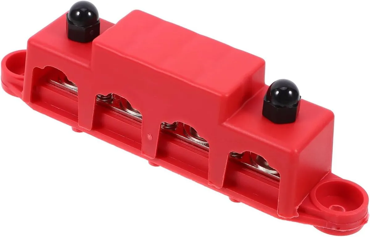 Bus Bar Terminal Block for RVs, Boats and Automotive Power Applications