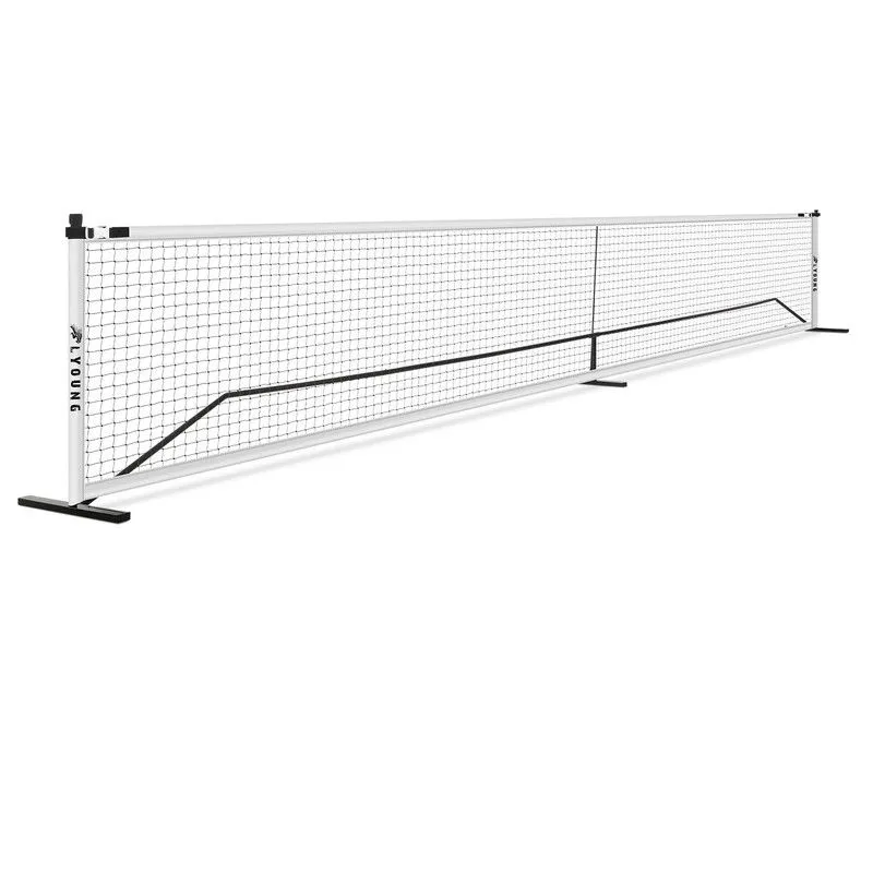 Regulation Size 22 FT Pickleball Net Set with Sturdy Metal Frame,Tear-Resistant Net,Ideal for Backy…