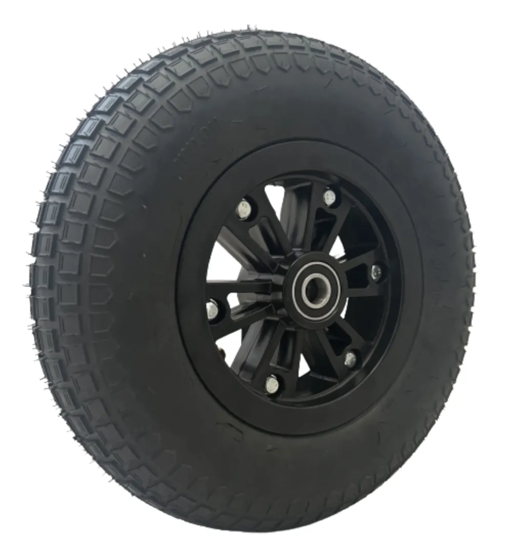 400x100 Premium Pneumatic Wheelbarrow Wheel - 25mm ID
