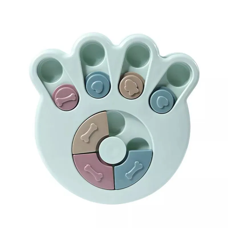 Interactive puzzle for pets - Level 1 - Blue