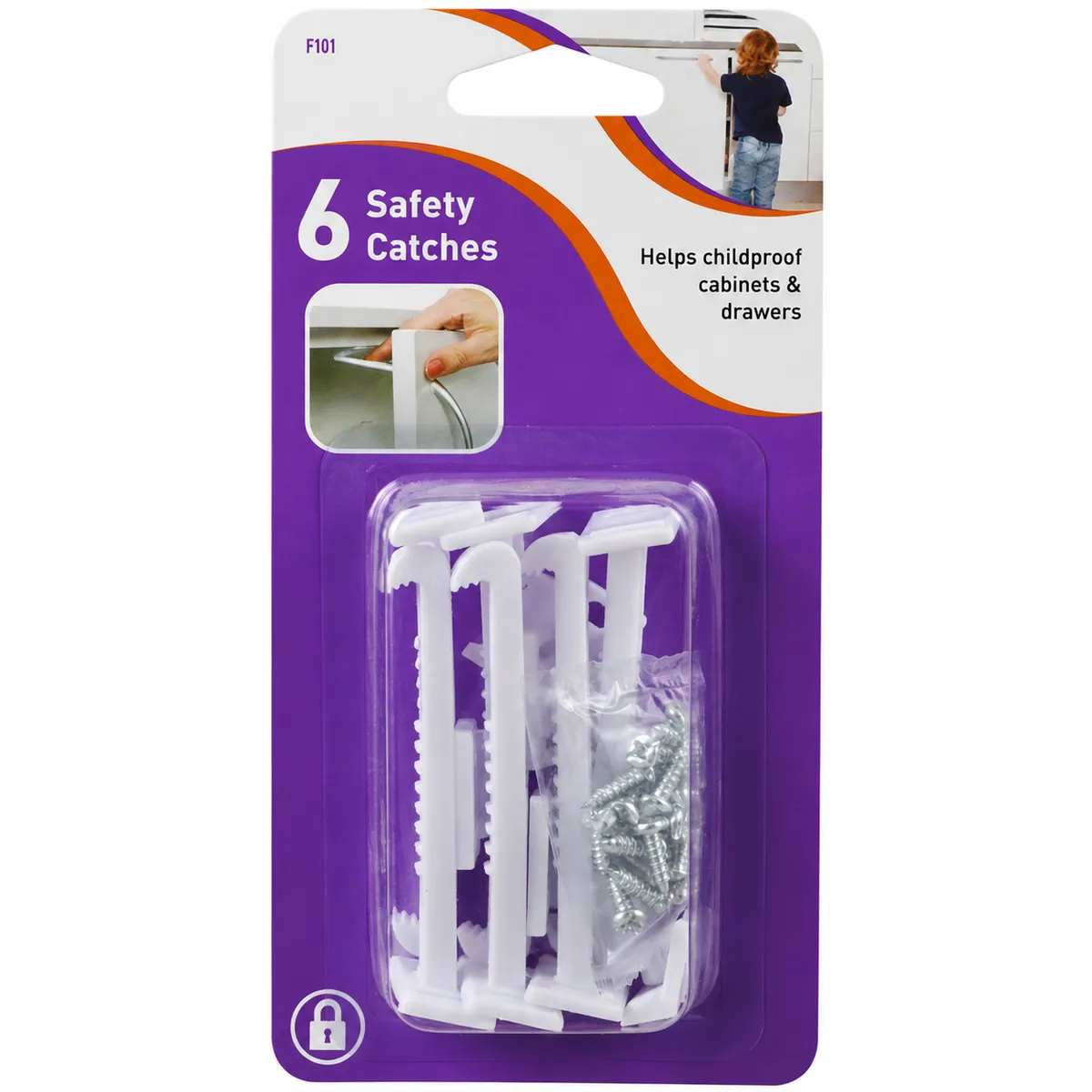 Child Safety Catches - 10 Pack