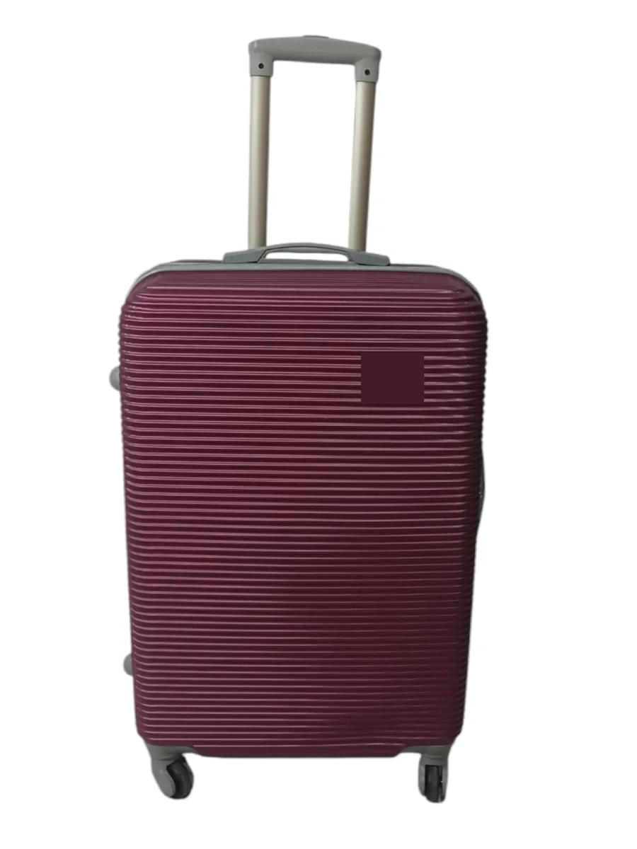 SMTE 26-Inch Hard Shell Check-In Luggage - Dark Purple