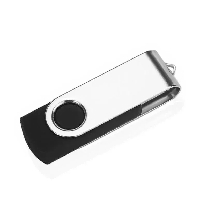 64GB Colorful Metal USB Flash Drive Compatible with Smartphones - Black